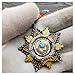 Friendship Medal of All Ethnic Groups in The Soviet Union Red Star and Gold Labor Hero Badges