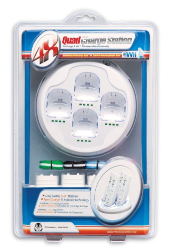 Wii 4X Quad Charge Station