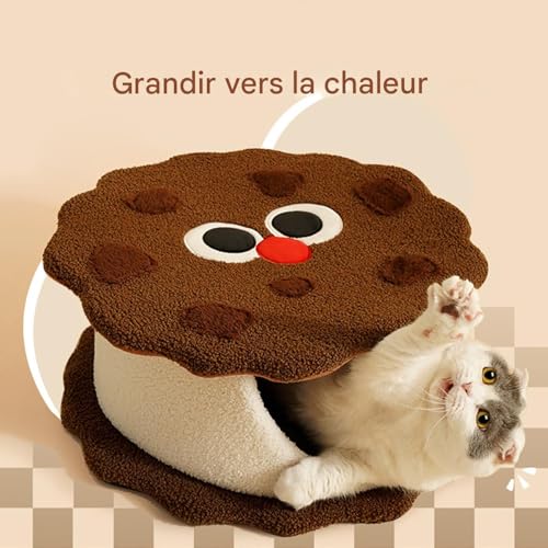 Panier pour chat et cachette chaude pour chiot à la maison - 5