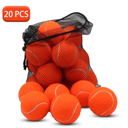 image for SHYUJAJIE Tennis Balls, 20 Pack Training Tennis Balls,High Elasticity 