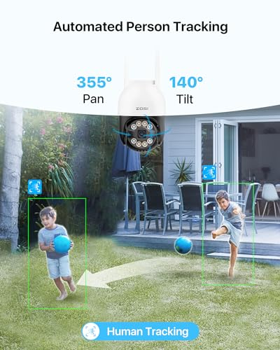 Vision nocturne caméra ZOSI