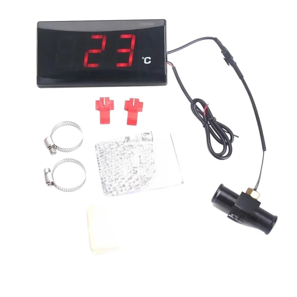 Indicatore Marcia Termometro Universale Per Moto Strumenti Temperatura Acqua Display Digitale Misuratore Adattatore Sensore