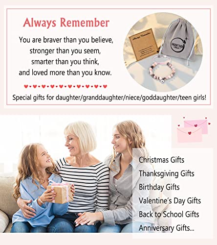 Cute Stuff Things For Teen Girls Jewelry, Letter A Initial Charm Bracelets For Teen Girls Teenage Girls Gifts Ideas, Year Old Girls Birthday Confirmation Graduation Easter Gifts For Girls Teens Granddaughter Daughter Niece Christmas Valentines Day #TOP4