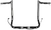 Dominator Industries 1 1/4 PRE-WIRED 16 Meathook Bar Ape Hanger Handlebar Compatible With 2014-2023 Harley-Davidson Bagger Touring Electra, Street Glide (Chrome) Heated Grip Option