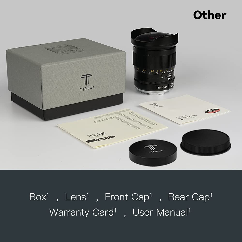 Amazon.com : TTArtisan 11mm F2.8 Full Frame 180 degree Ultra-Wide