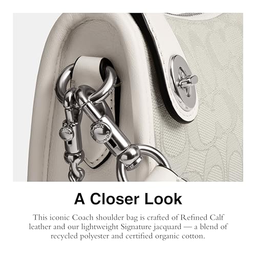 Coach Swinger Bag in Signature Jacquard, LH/Cloud Chalk4