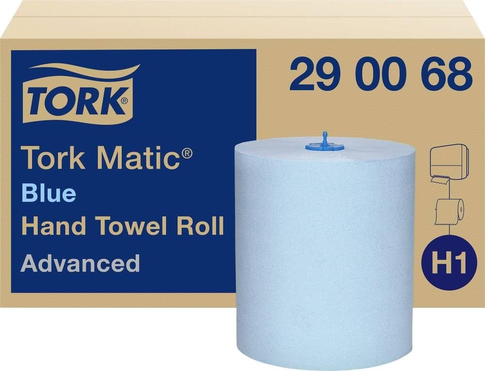 Tork 290068 Matic wieszak na ręczniki, 2-warstwowy, niebieski, rozszerzony H1