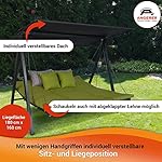 ANGERER Hollywoodschaukel Lounge Smart Olive