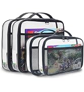 JarThenaAMCS 50-Pack A4 Mesh Zipper Pouch Bags – 5 Pastel Colors, Waterproof, 13.4x9.4 Inches - View #2