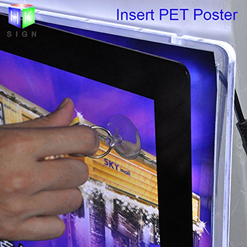 Hksign- 24X36Inches Slim Led Acrylic Signs For Backlit Picture Frame Menu Board Advertising Display Light Box #TOP5