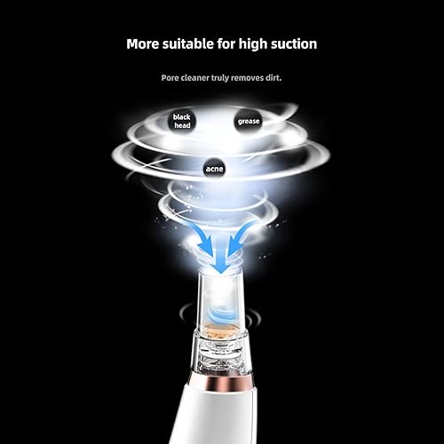 Miniatura 3 de Kit de herramientas para eliminar puntos negros, 6 cabezales de succión, 3 modos, recargable por USB, ideal para hombres y mujeres, eliminación