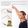 Sujeetec Headset Microphone - Discreet Dual Ear Hook Headworn mic Ideal for Shure Wireless Bodypack Transmitter for Lectures, Theater, Podcasts With Rugged Storage Case - 4 Pin Mini XLR TA4F Plug #2