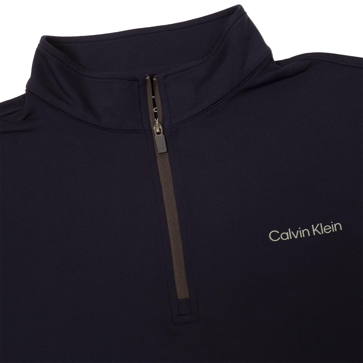 Calvin Klein Hombres Newport Half Zip Termal Suwater Ligero Transpirable