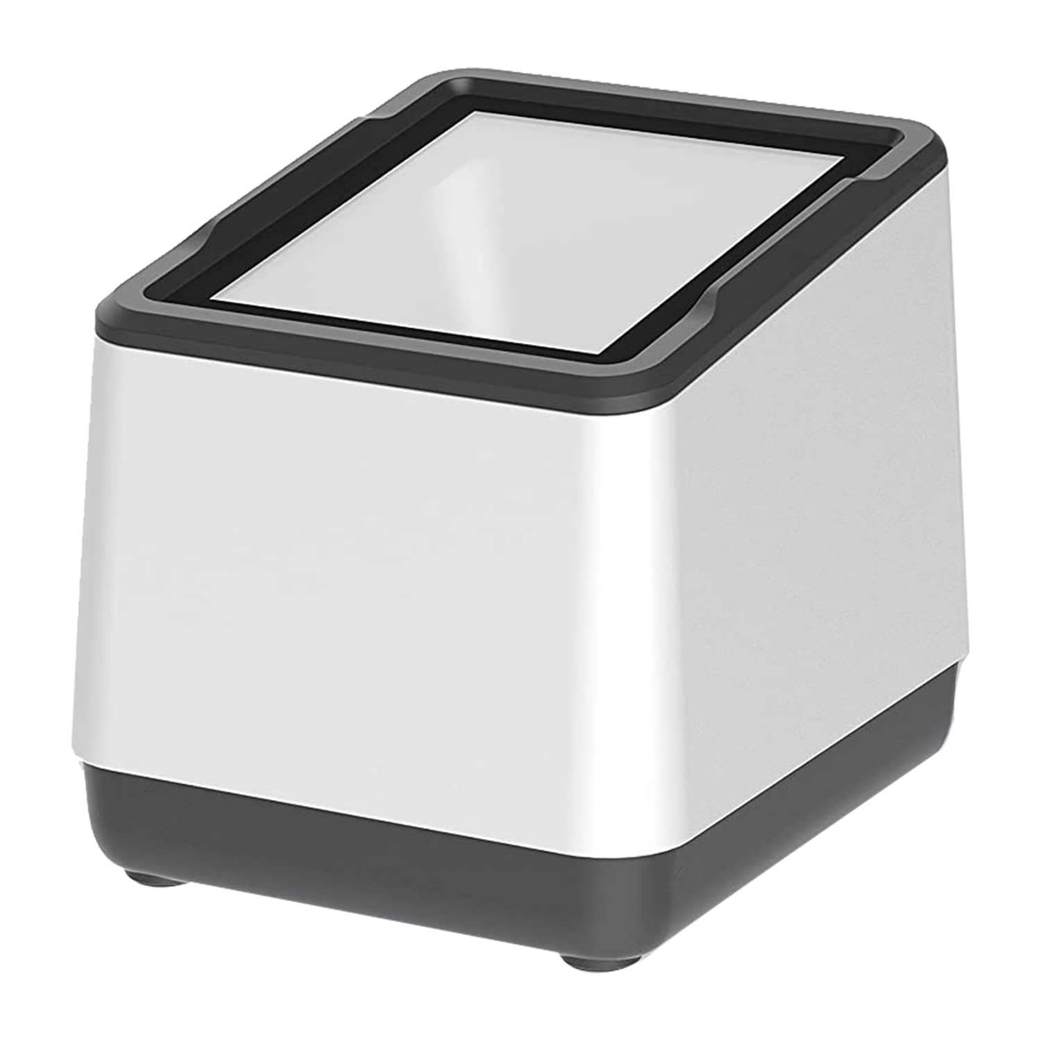 Newland FR2080 1D 2D Desktop Barcode Scanner USB Hands-Free QR Code Reader Corded Omnidirectional Scanning Platform for Supermarket Retail Store Mobile Payments