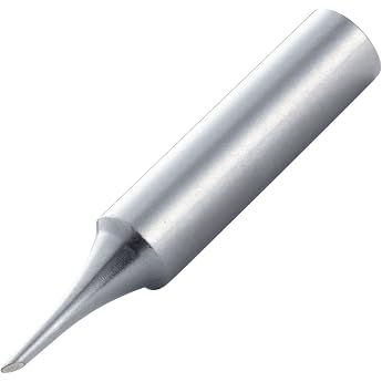 Hakko T18-CF1 Soldering Iron Tip 1C Type Surface Solder Plating for FX-600/FX-8801, Silver