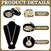 Landical 6 Pack Baseball Rings Softball Championship Rings Ball Games Championship Trophy Rings Sport Award Gift with Display Neck Chain and Stand for Tournament or League Champion Winner(Gold)