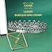 CIEHER King Crown for Men Prom Tiara Royal Crowns for Wedding Birthday Halloween Costume(Black)