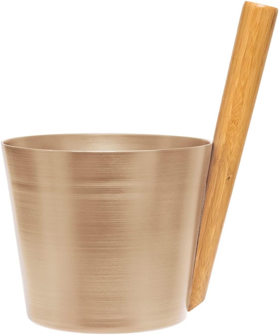 Rento Sauna Bucket Aluminium Champagne