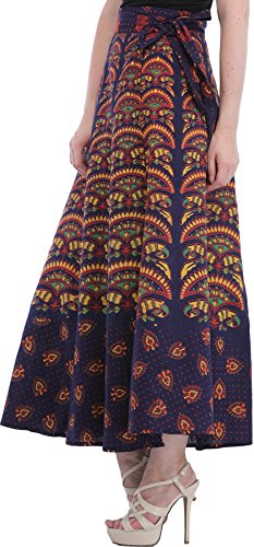 Wrap-Around Printed Long Skirt from Pilkhu2