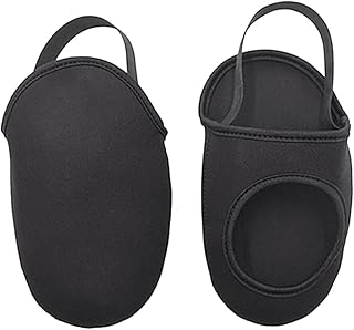 BESPORTBLE Bike Toe Covers 2pcs Half Shoe Covers Thermal Bike Shoe Covers Cycling Overshoes Toe Warmers Riding Half Shoe Sleeve for Sports Barber Outdoor Black Bike Overshoes