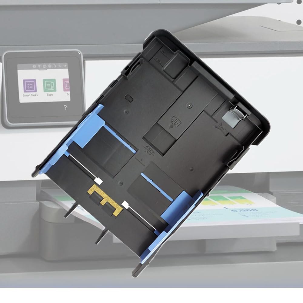 SEIWEI Vassoio di alimentazione carta per stampante, alimentazione carta liscia, plastica | Compatibile con stampanti HP OfficeJet Pro 9010, 9012, 9015, 9016, 9019, 9018, 9010E, 9016E, 9015E, 9018E, 9013E