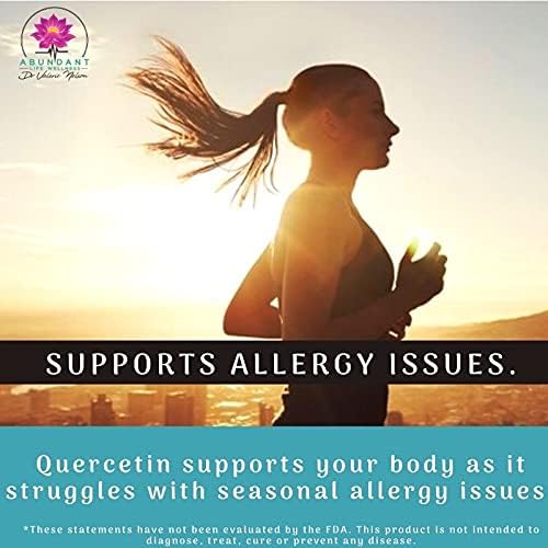 Miniatura 4 de Dr. Valerie Nelson Quercetina 500 mg  200 cápsulas  Mejor valor absoluto en Tienda  2 cápsulas son de 1,000 mg  Formulado