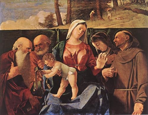 Tableau Impressions d'art Mural Lorenzo œuvre classique haut de gamme 60x90cm