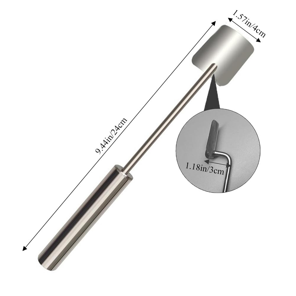 AchNau Corn Peeler for Corn on the Cob,Long Handle Stainless Steel Corn Cob Stripper Tool,Corn Kernel Remover Tool for Home Kitchen (Peeler)