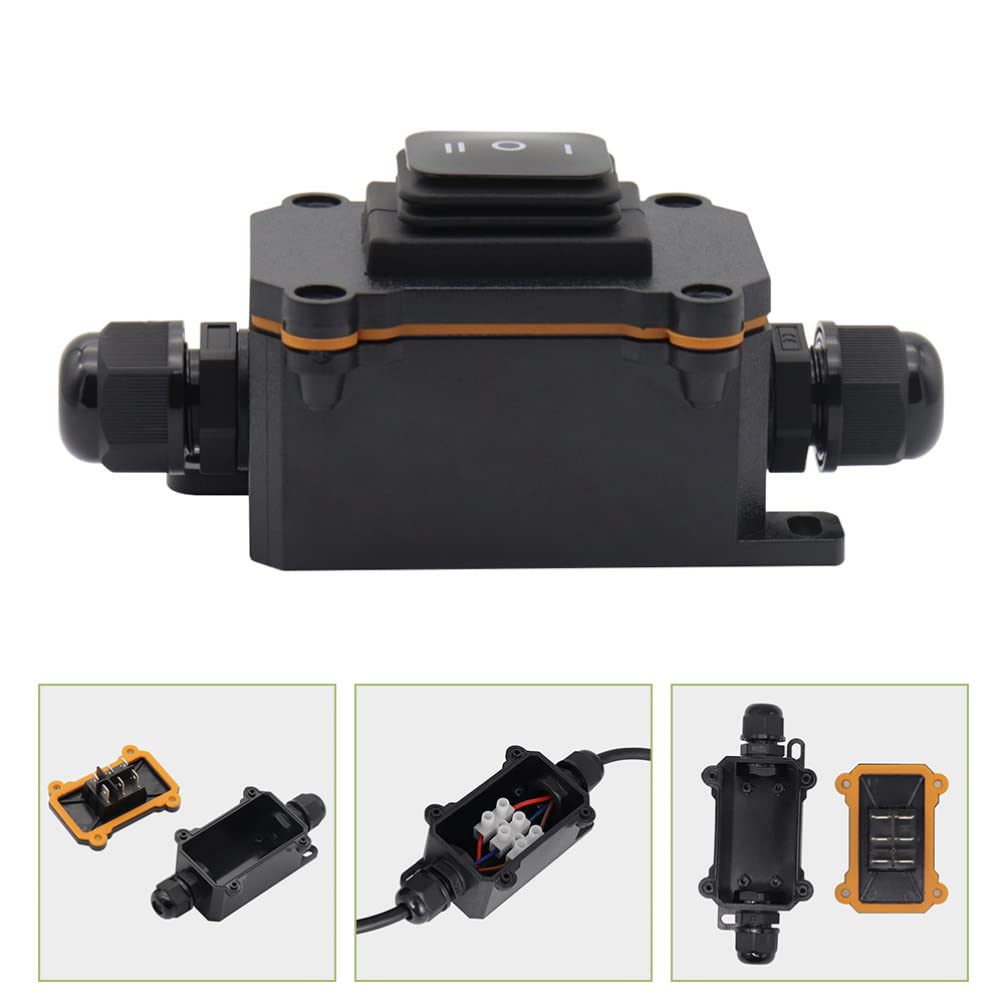 Junction Box Gear Electrical Box for Pumps and Washers Compact Rated Control and for Electrical Connections