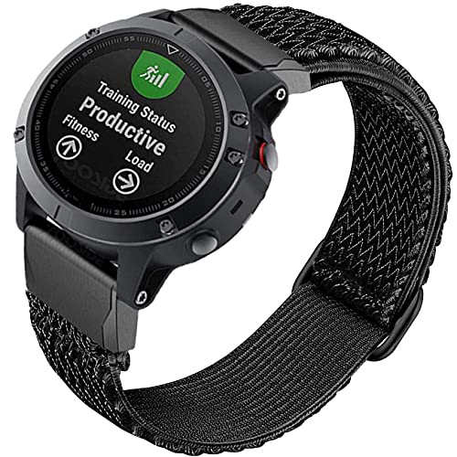 Correa elástica de nylon para Garmin Fenix 7/6/5 22mm miniatura 7
