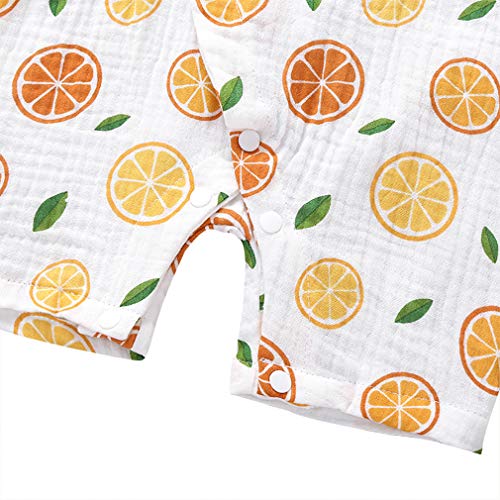 Kantenia Infantil Roupas para meninos Meninas Jumpsuit Romper One-Piece Robe Kimono Fios de algodão