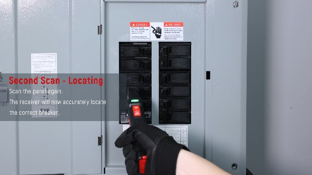 Image of KAIWEETS Circuit Breaker Finder Tool Kit, GFCI Outlet Tester with Dual-Sided LED Indicators, Electrical Circuit Tracer Tool with Flashlight, Includes Carrying Case and Adapters- KT302P