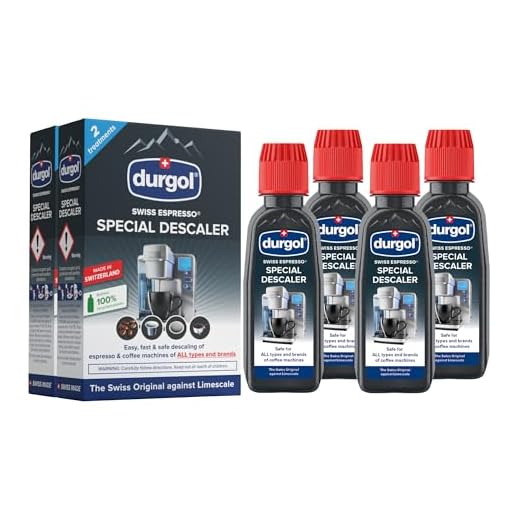 Durgol Swiss Espresso Descaler Pack of 4