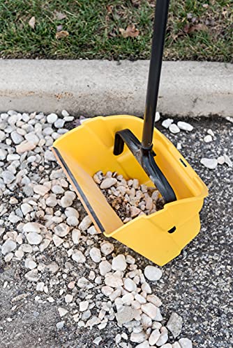 Quickie Debris Dustpan With Handle, Jumbo Debris Pan #TOP2