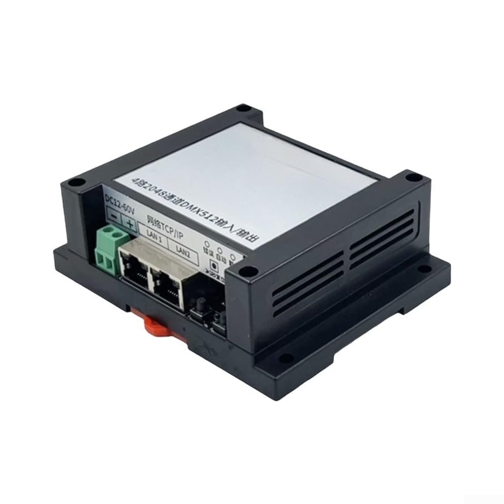 Controlador Mini DMX512 Puerto Ethernet de 4 canales