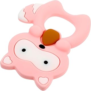 Hohopeti 1Pc Pequeno Urso Mordedor Molar Mordedor Mastigar Brinquedos Brinquedos Infantis Para Bebês Brinquedos Para Bebês Brinquedos De Silicone Brinquedos De Desenvolvimento Infantil