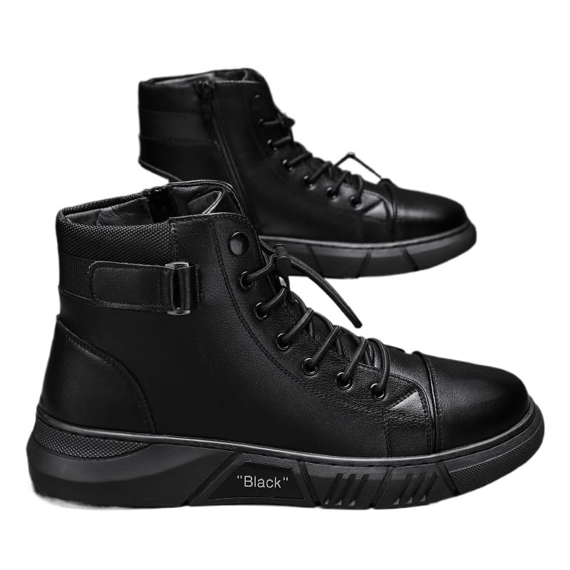Mens Casual Formal Leather Boots Business Sneakers. Mens Comfortable Lining Formal Leather Shoes2