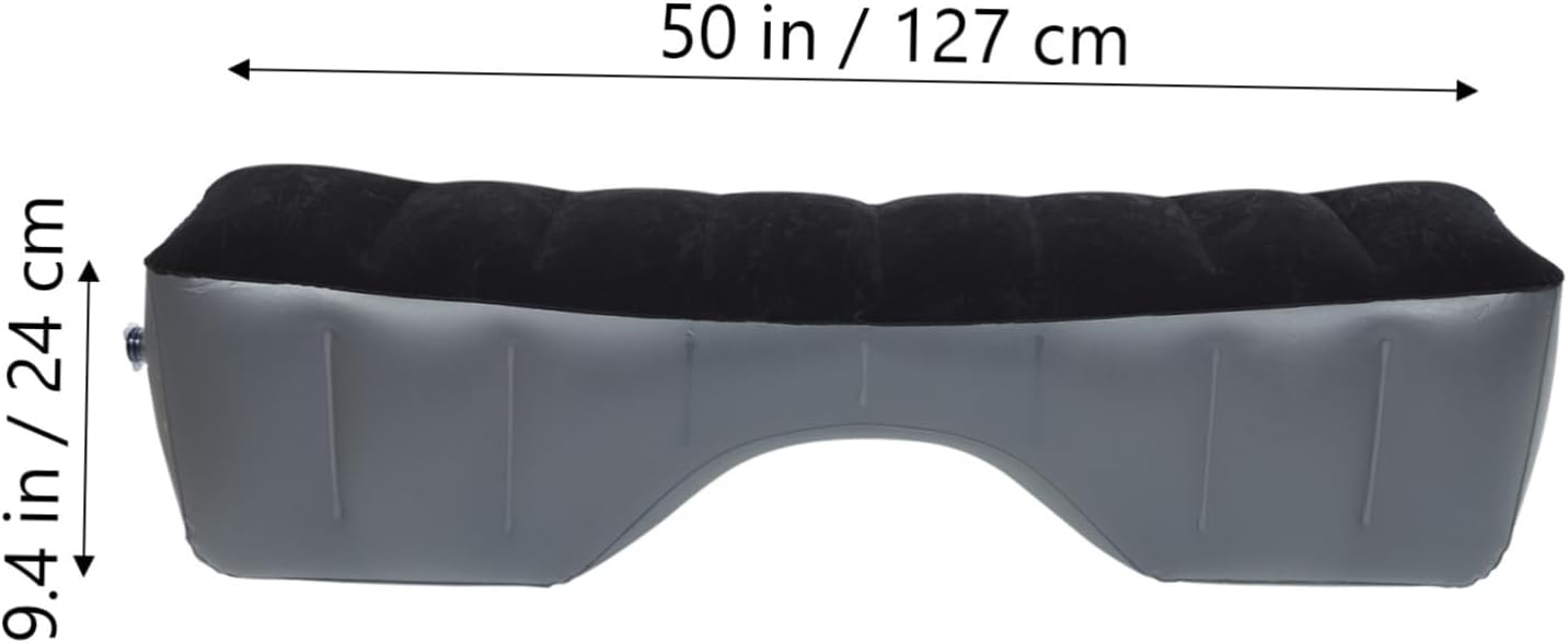 VICASKY Portable Inflatable Air Bed for Car Travel Random Color Compact Mattress for Camping and Road Trips Easy to Inflate Travel Bed