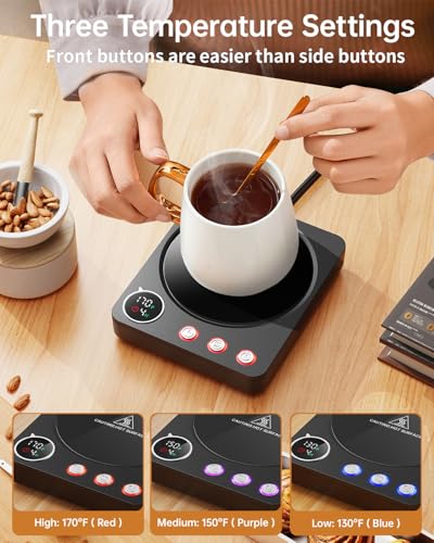 SWEETFULL 36W Coffee Mug Warmer with Auto Shut-Off