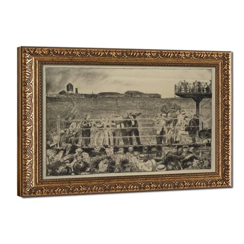 Impression sur toile Georges Carpentier réalisme américain édition prestige