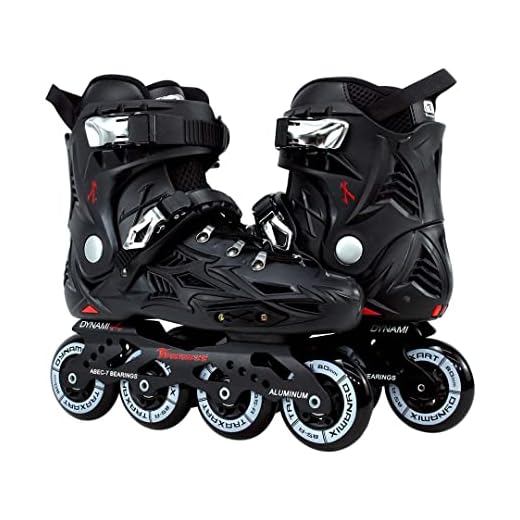 Patins Traxart Dynamix Preto Versão 2-80mm ABEC-7