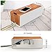 DMoose Large Cable Management Box - Cord Organizer Box to Hide Power Strips - Cable Organizer Box for Surge Protector - Safe ABS Material - 15.7