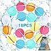 Produktbild 18 Stück Wiederverwendbare Silikon-Wasserballons Selbstdichtende, Wasserbomben Schnell Befüllbar Wasserballons Splash Bälle für Kinder Erwachsene Outdoor-Aktivitäten Wasserspiele Sommer Spaß Aktivität