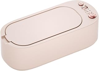 Luojuny Ring Cleaner 1 Set 400ml Máquina de limpieza para joyas eficiente, color rosa