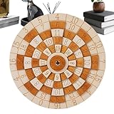 Développement du raisonnement logique : Ces casse-tête mathématiques proposent un défi de colonnes à 50 sommes et un puzzle numérique à roue rotative pour renforcer la logique mathématique et les compétences en calcul spatial. Idéal pour se distinguer dans la résolution de problèmes lors d'activités académiques ou de loisirs.