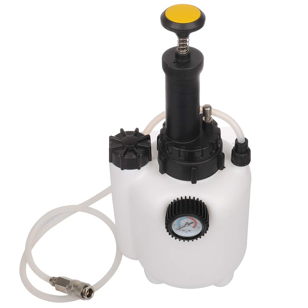 SCITOO Pneumatic Brake Clutch Bleeding System 45mm Threaded Hydraulic Fluid Bleed Tool Kit Compatible with Most European Models