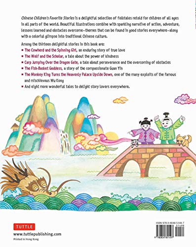 Chinese Children's Favorite Stories: Fables, Myths and Fairy Tales (Favorite Children's Stories) - Image 2