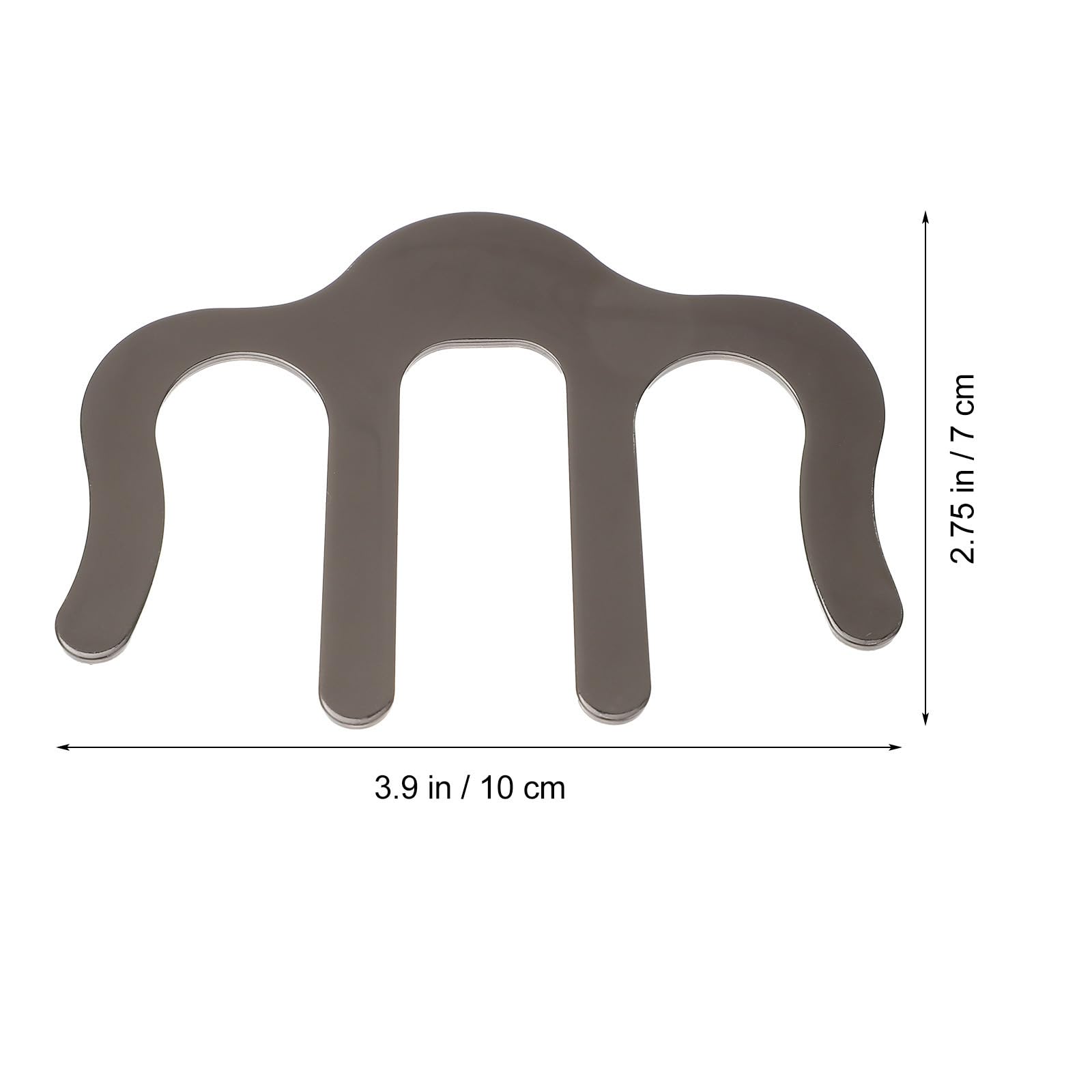 Pack of 2 Metal Music Book Clips, Music Book Side Clips Made of Alloy, Music Holder for Piano Electric Piano - Image 2
