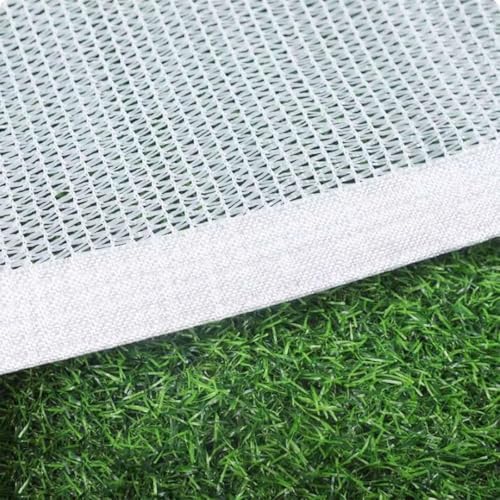 Filet d'ombrage blanc de jardin pour protéger les pelouses et la serre du soleil