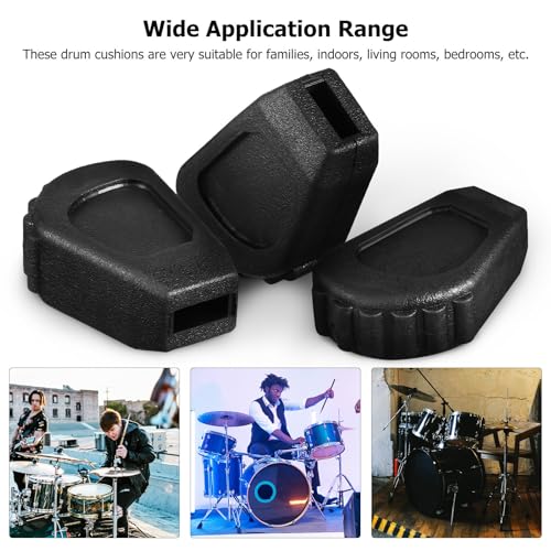 Coussins en caoutchouc pour tabouret de percussion en studio ou appartement - 7